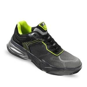 NEW FERRATO men's sport sneakers in black